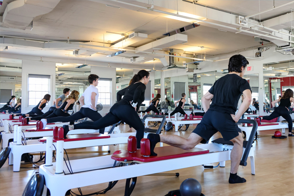Chevy Chase pilates class