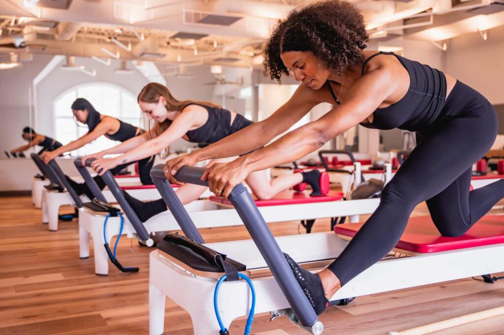Great Falls Pilates class