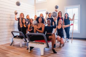 Pilates instructor group